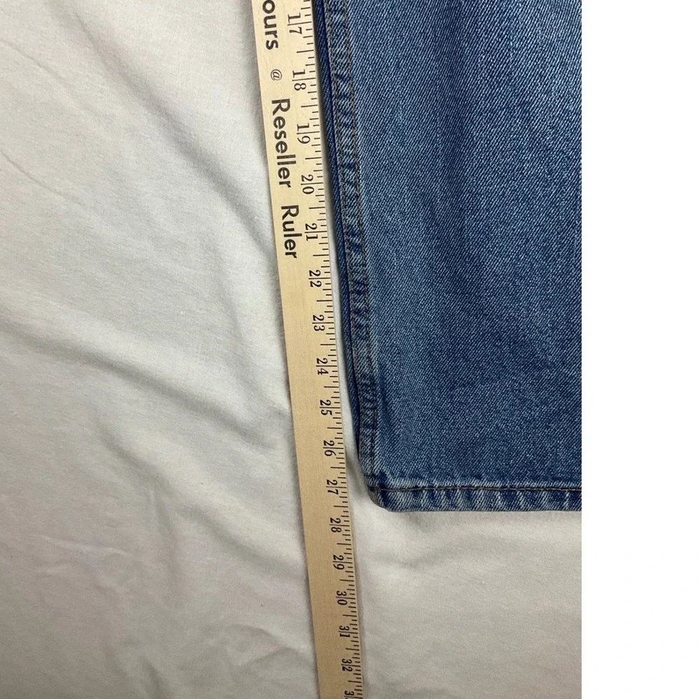 Levis 550 Mens Relaxed Fit Tapered Leg Blue Denim Jeans 38x30 (fits 34x27)